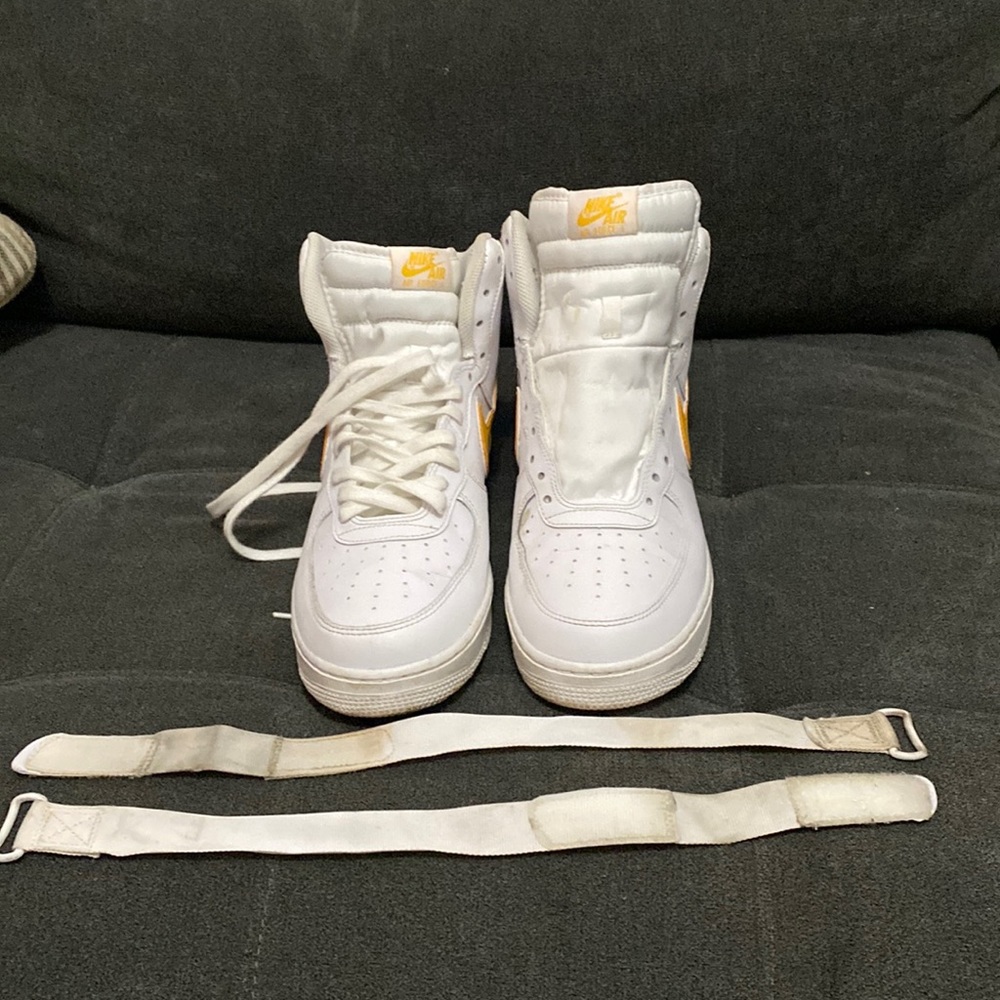 Nike Air Force 1 High White University Gold